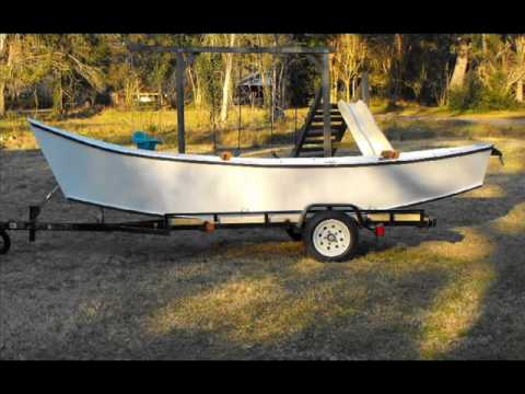 backyard build of a home made wooden drift boat - youtube