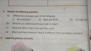 Computer Class-4 Chapter-1 (part -4)Ques/Ans