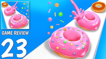 Donut Stack Run Race 3D Level 23 Gameplay No Commentary 2022