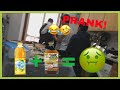 Pinalitan namin ng SUKA ang ICE TEA PRANK! | (Gone Wrong)