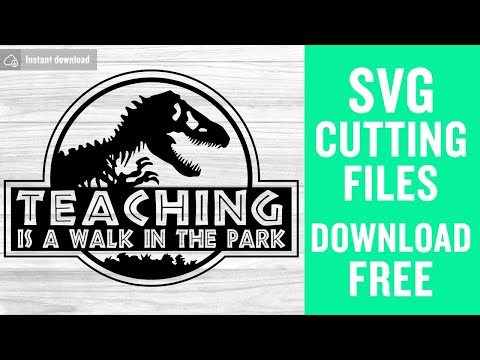 Teaching Is A Walk In The Park Svg Free Cutting Files for Cricut Silhouette Free Download
