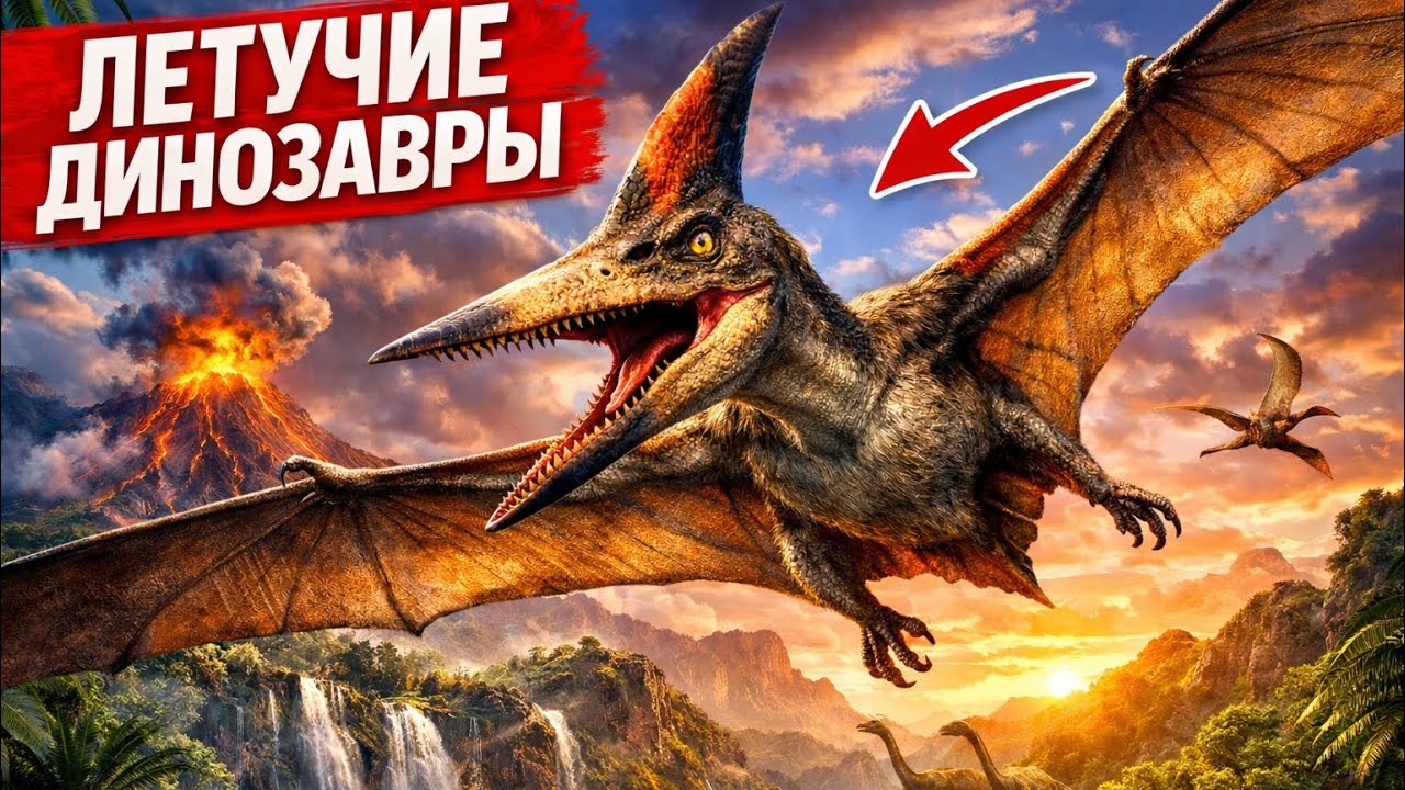 ЮРСКИЙ ПЕРИОД: ЛЕТАЮЩИЕ ДИНОЗАВРЫ | Документальный фильм для сна |