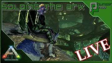 Soloing the Ark - ABERRATION  - LIVE - MOVING THE BASE FORWARD - TAMING MAYBE