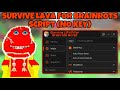 Survive LAVA for Brainrots! Script *NO KEY* - AutoFarm Brainrots, Max Speed, Max Jump, Remove Lava 🔥