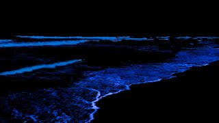 Ocean Sounds For Deep Sleep Along with Peaceful Blue Waves in The Dark Night by Ocean tranquilitee 1,435 views 4 weeks ago 10 hours