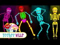 Apprenez les couleurs avec des squelettes dansants  learn colors  teehee ville