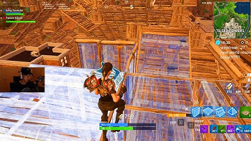 biggest build battle ever on fortnite (PRO 1v1 Playground)