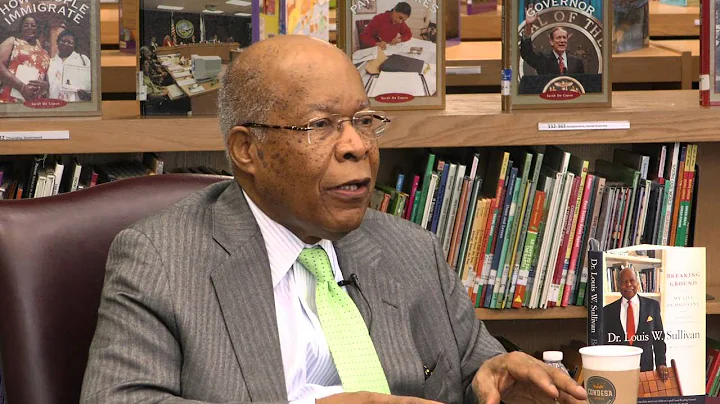 Dr. Louis Sullivan & April McConnell at Hope-Hill ...