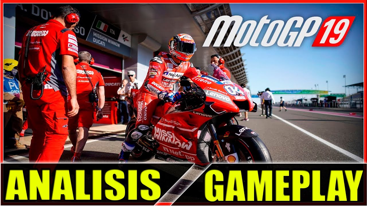 MOTO GP 19 - ANALIZANDO LO QUE NOS OFRECE EL JUEGO ( IMPRESIONANTE ) | ANALISIS GAMEPLAY ESPAÑOL