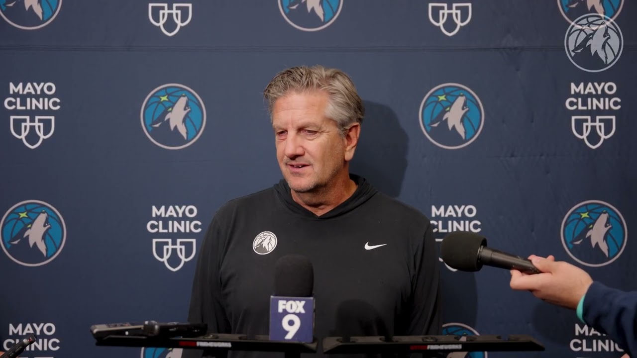 “[TJ] Knows Who He Is.” | Chris Finch Training Camp Sound | 10.01.25