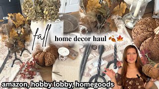 Fall home decor haul 2026 🍂 | homegoods, hobby lobby, amazon & more