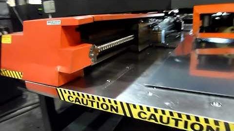 Video Amada Vipros 357 Hydraulic 1990
