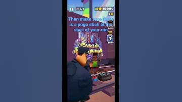 Thumbnail of How to do the infinite score Subway surfers glitch￼! #subwaysurfers #glitch
