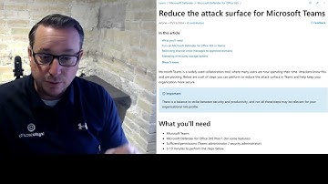 Reduce Your Attack Surface for Microsoft Teams