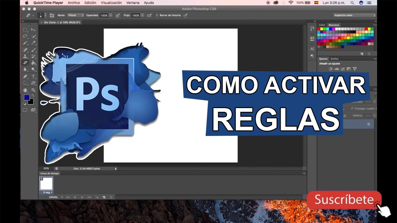 Como activar reglas (líneas guías) en Eduardo Soto YouTube