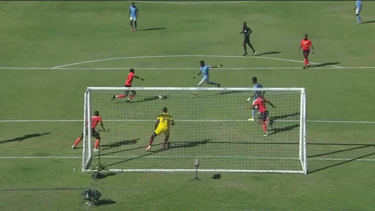 Denardo Thomas' SCORCHING strike for Waterhouse is the SportsMax App moment of the game in JPL MD9!