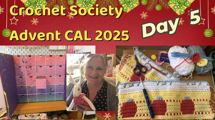 Crochet Society Advent CAL 2025 | Day 5  #crochet #crochetsociety