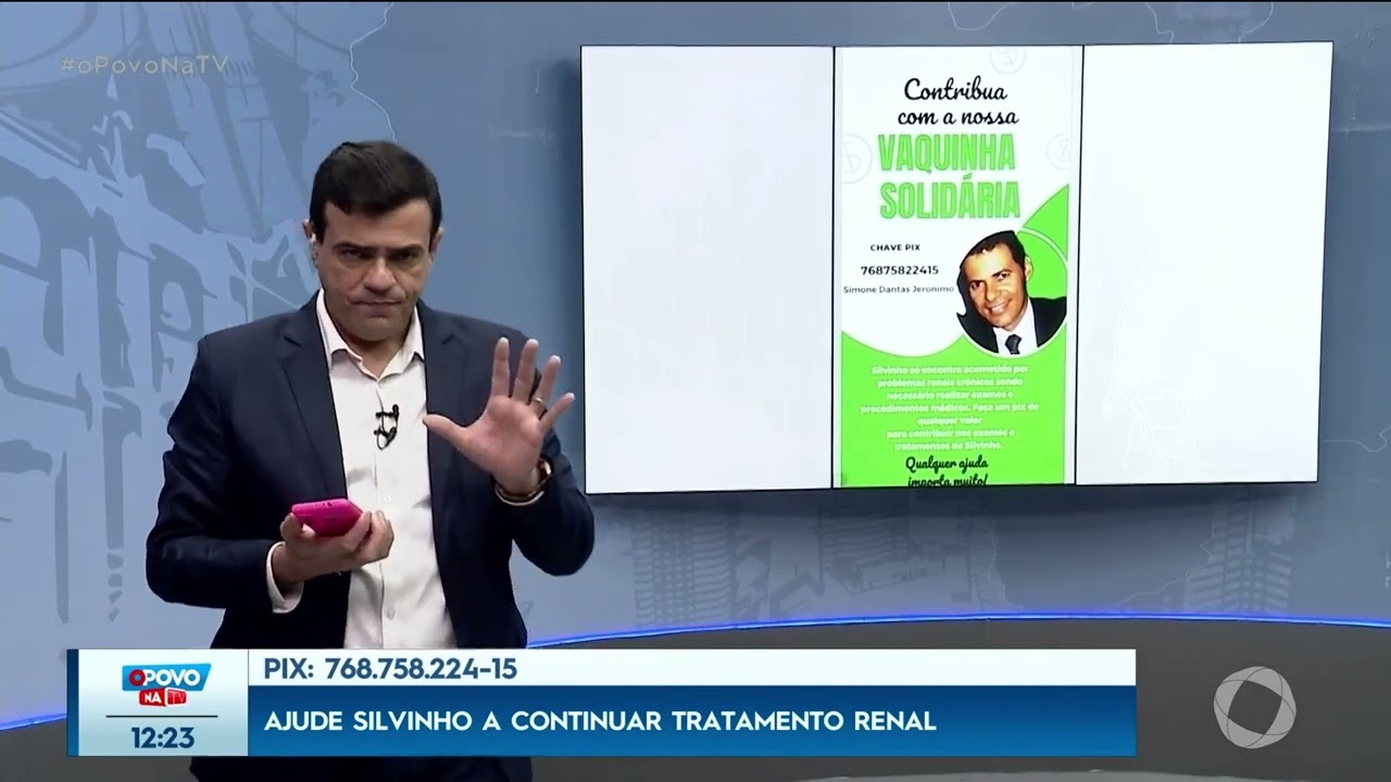 Vaquinha solidária: ajude Silvinho a continuar tratamento renal - O Povo na TV