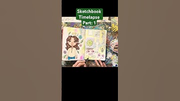 Sketchbook Timelapse (part 1?) #art #creative