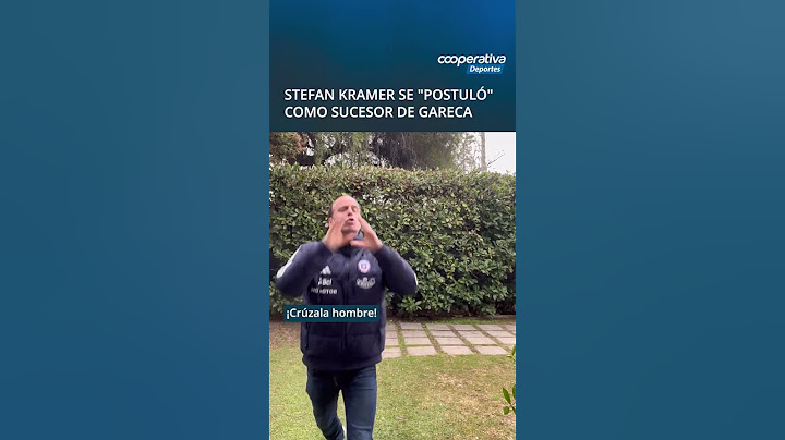 Stefan Kramer se "postuló" como sucesor de Ricardo Gareca