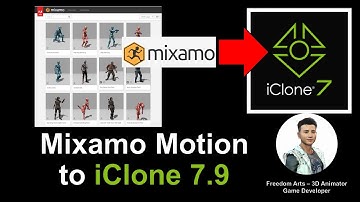 Mixamo Motion to iClone 7.9 - Full Tutorial