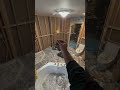 Before and after bathroom project #satisfying #homedecor #constructionchannel