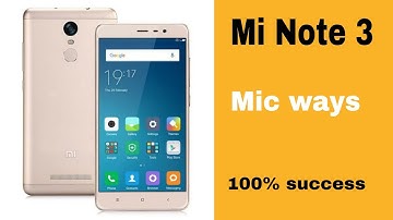 Mi note 3 mic problem solution || Redmi Note 3 mic ways