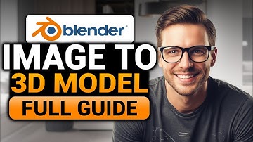 Blender Image To 3D Model (BEST FULL GUIDE) | NO Yapping, To The Point! | Image To 3D Model Blender
