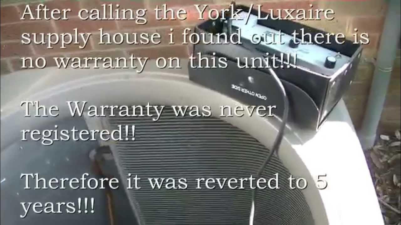 HVAC Service Condenser Coil Leak YouTube