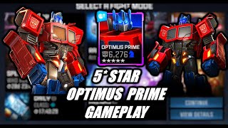 5*[OPTIMUS PRIME(G1)]Gameplay Transformers:Forged To Fight