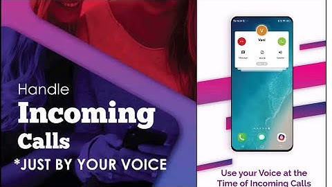 Control your calls with voice command