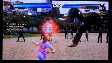 Tekken Tag Tournament 2 Jun Kazama Solo Combo