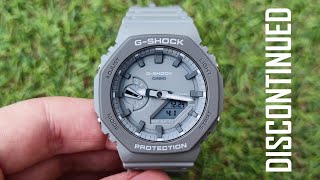 Discontinued !? Casio G-shock GA-2110 aka CasiOak | Review
