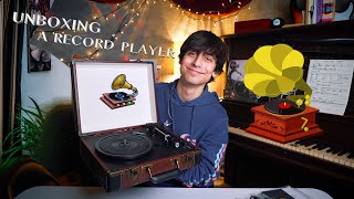 UNBOXING a RECORD PLAYER