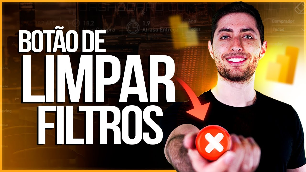 botão para limpar filtros no power bi