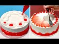 5+ Creative Cake Decorating Ideas Like a Pro | Most Satisfying Chocolate Cake Compilation