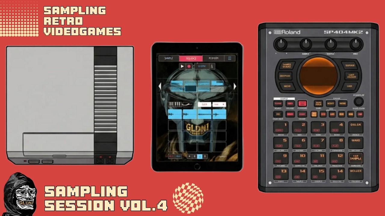 SAMPLER SESH VOL.4 RETRO GAMES/ KOALA SAMPLER /SP404MK2-BEAT AND WALKTHROUGH