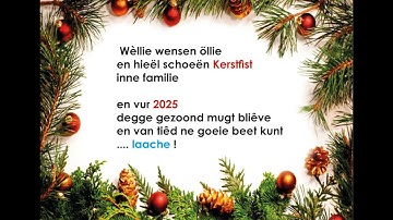 Kerstwensen met Louis december 24