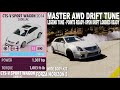 FH5 AWD DRIFT TUNE 2014 CADILLAC CTS-V SPORT WAGON