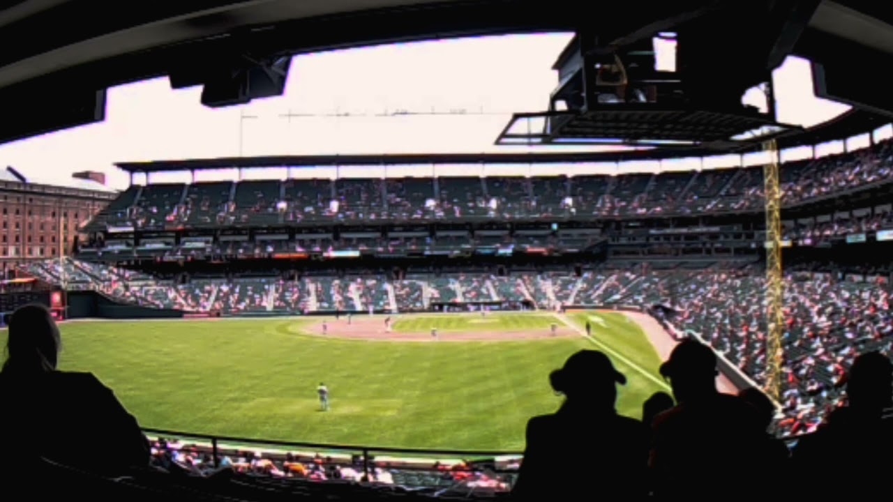1 hour of Baseball Ambience at Camden Yards Baltimore