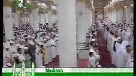 صلاة العشاء سورة البلد الشيخ علي الحذيفي يونيو 2007