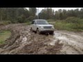 Range Rover off-road, mud in Russia
