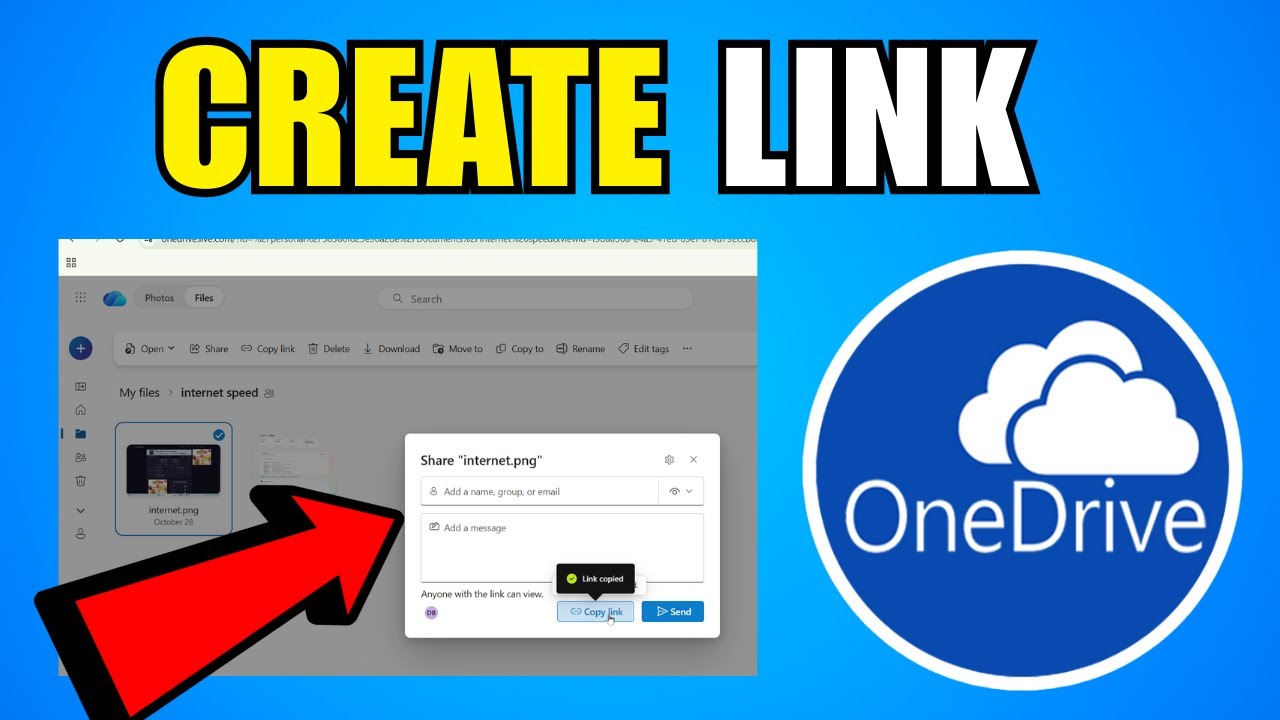 How To Create Onedrive Link 2026 Complete Guide YouTube 