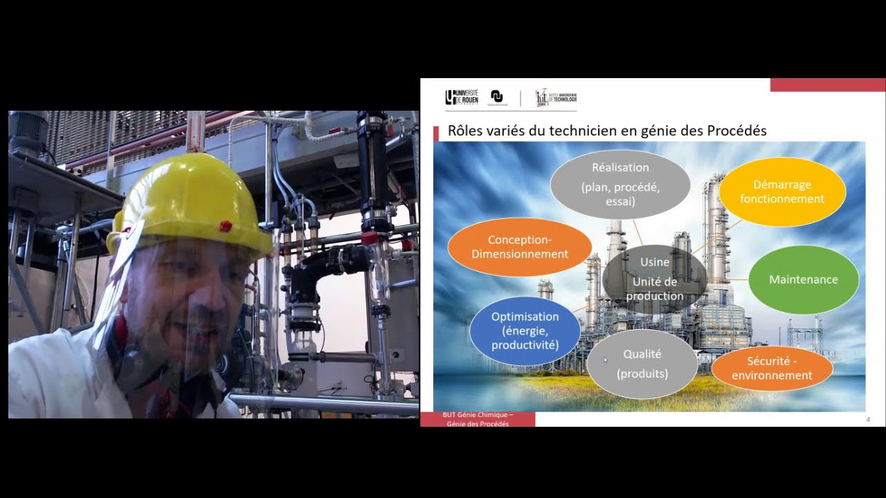 Conférence : le B.U.T. Génie Chimique - Génie des Procédés