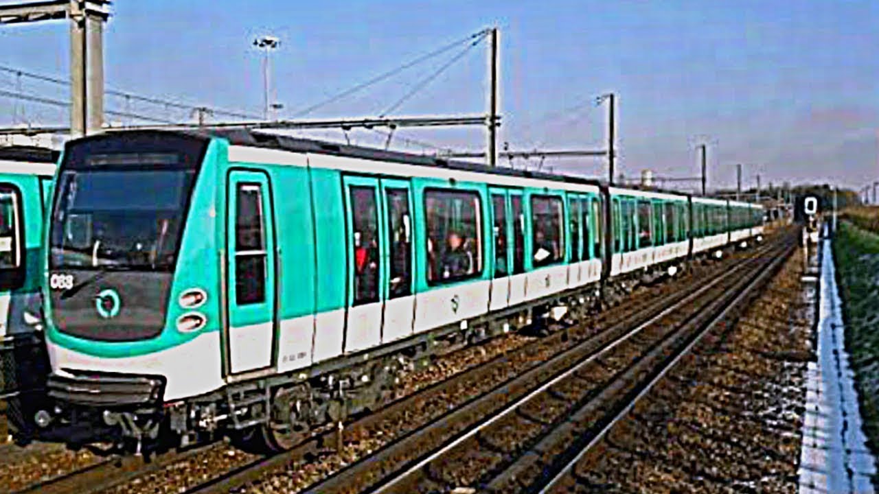 [PARIS] Metro Line 5 (MF 01) in Bobigny YouTube