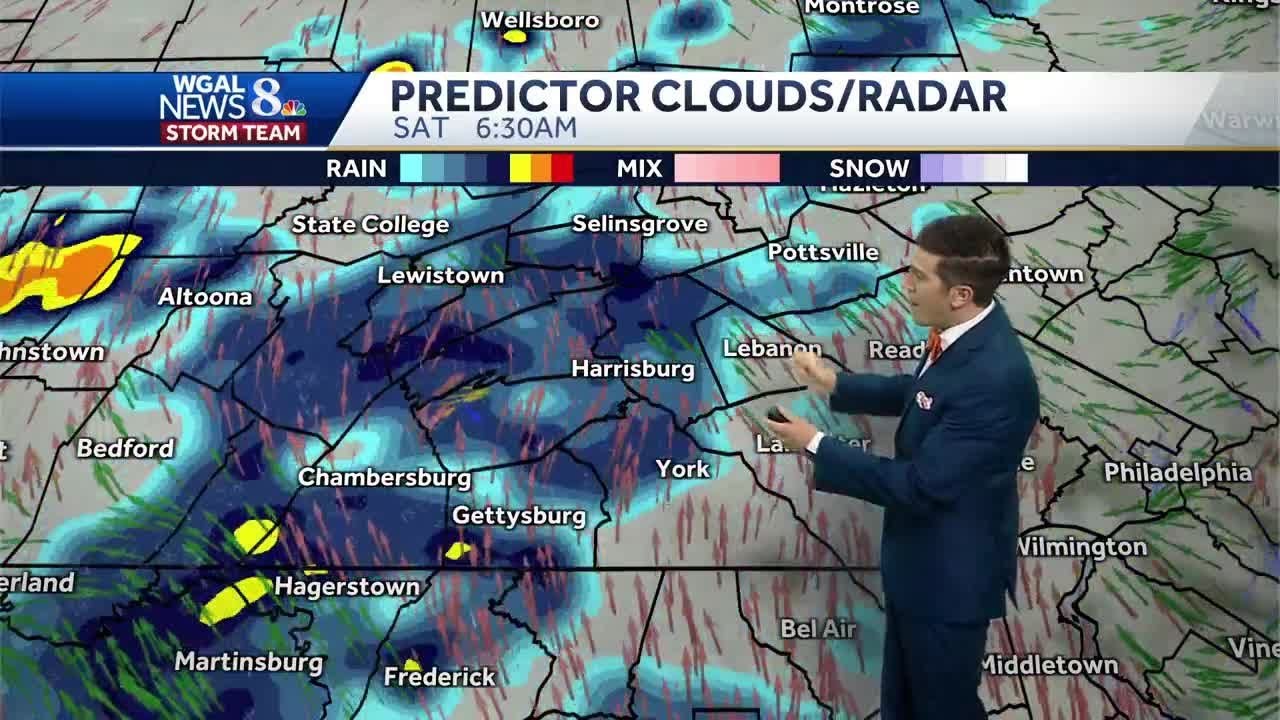 Dreary and wet start to the weekend - YouTube