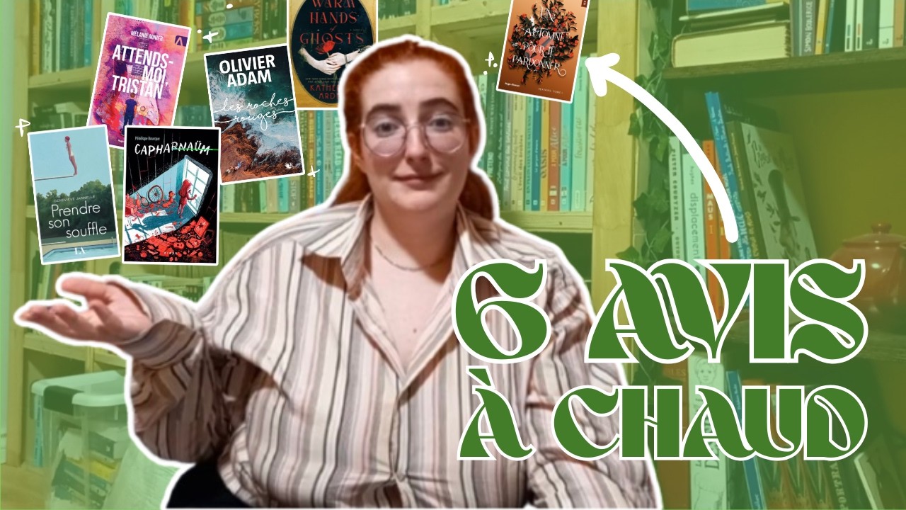 Qu'ai-je pensé des 6 lectures marquantes de 2024 lues en 2025? || Avis à chaud 🔥