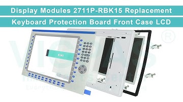 Display Modules 2711P-RBK15 Membrane Keypad Switch Protection Board LCD Display Screen Plastic Shell