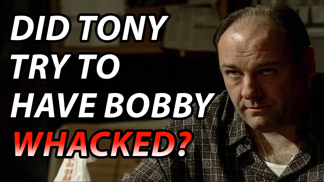 Why Tony Wanted To Kill Bobby -  Soprano Theories