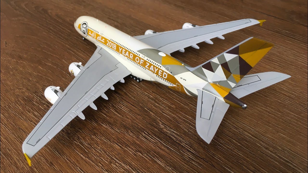 DUO UNBOXING Etihad Airways Year of Zayed Boeing 777F and Airbus